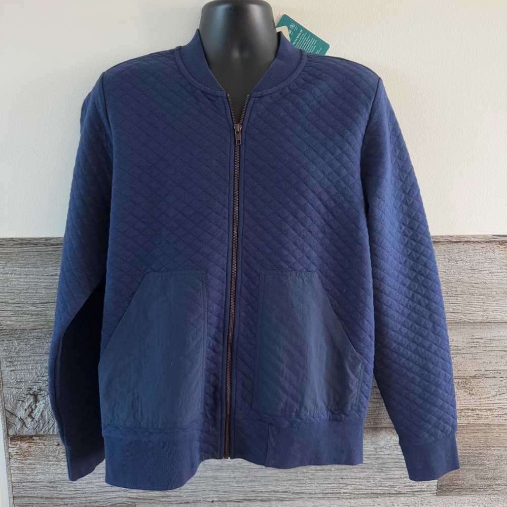 United By Blue Quilted Bomber Jacket Size Medium NWT (Q1)
